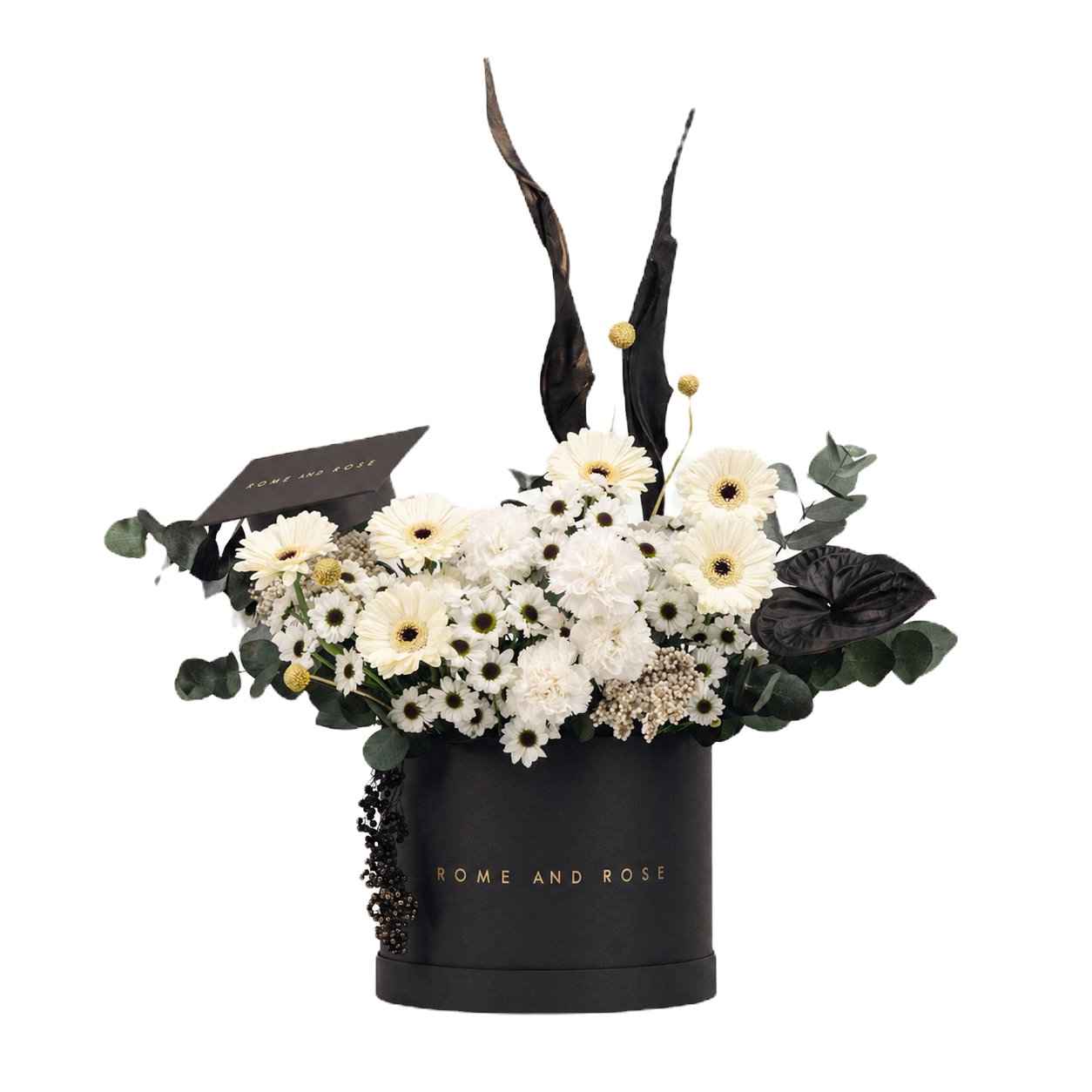 Graduación Medium — rosas crema